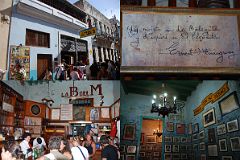 16 Cuba - Old Havana Vieja - Bodeguita del Medio - Ernest Hemmingway Drank Mojitos